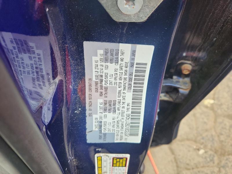 49891186 :رقم المزاد ، JM3TB38V090174048 vin ، 2009 Mazda Cx-9 مزاد بيع