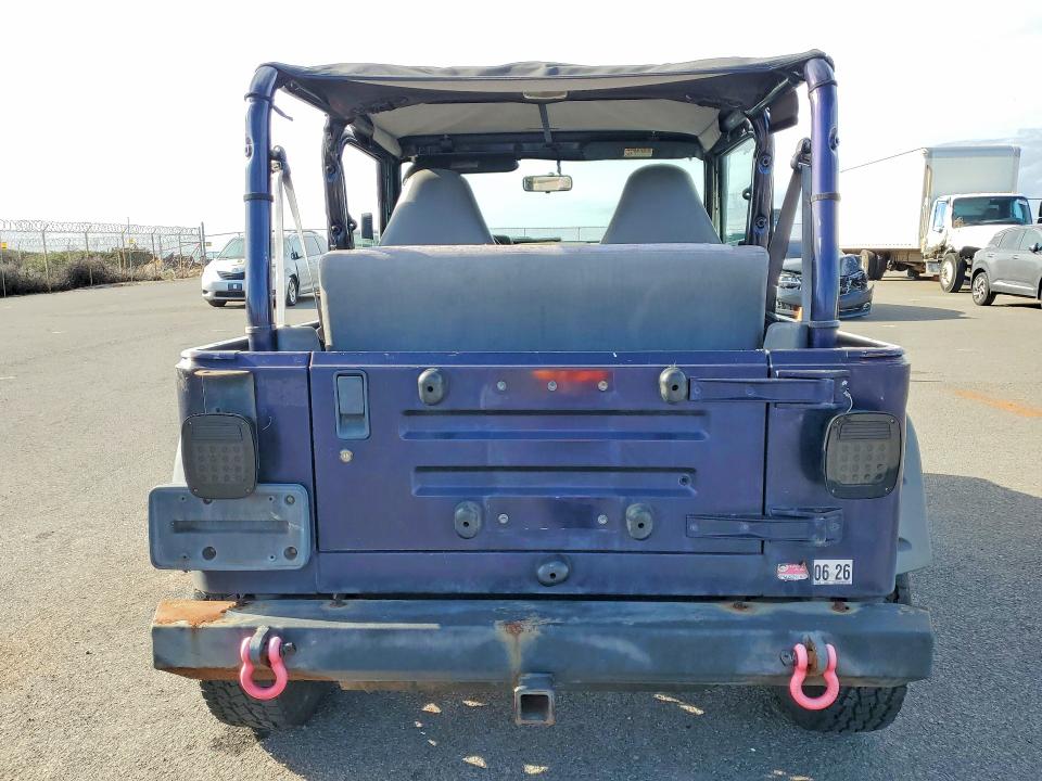 Продажа на аукционе авто 1998 Jeep Wrangler / Tj, vin: 1J4FY29P1WP764125, номер лота: 47920466