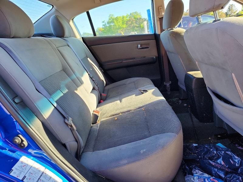 2011 Nissan Sentra მანქანა იყიდება აუქციონზე, vin: 3N1AB6AP6BL632622, აუქციონის ნომერი: 50952386