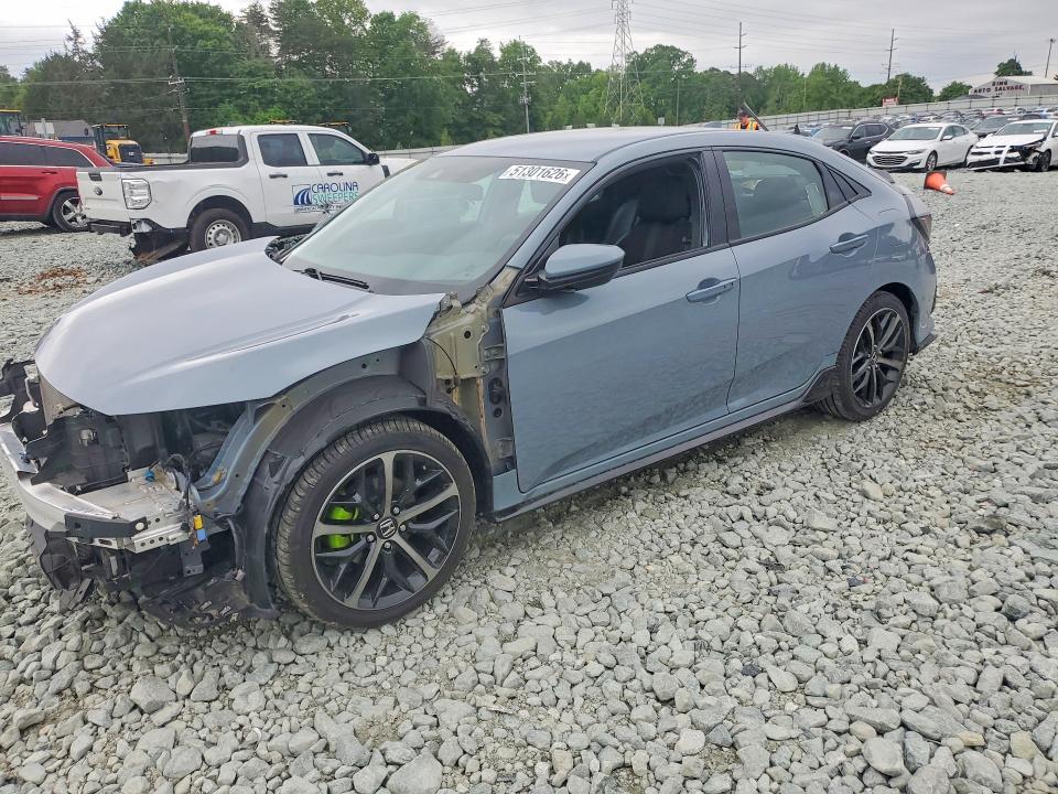 51301626 :رقم المزاد ، SHHFK7G45MU209343 vin ، 2021 Honda Civic مزاد بيع