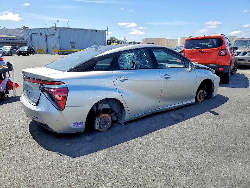 2019 Toyota Mirai მანქანა იყიდება აუქციონზე, vin: JTDBVRBD2KA005924, აუქციონის ნომერი: 49936886