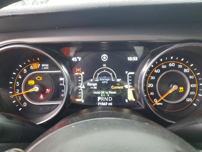 Aukcja sprzedaży 2021 Jeep Wrangler, vin: 1C4GJXAN0MW741248, numer aukcji: 48014106
