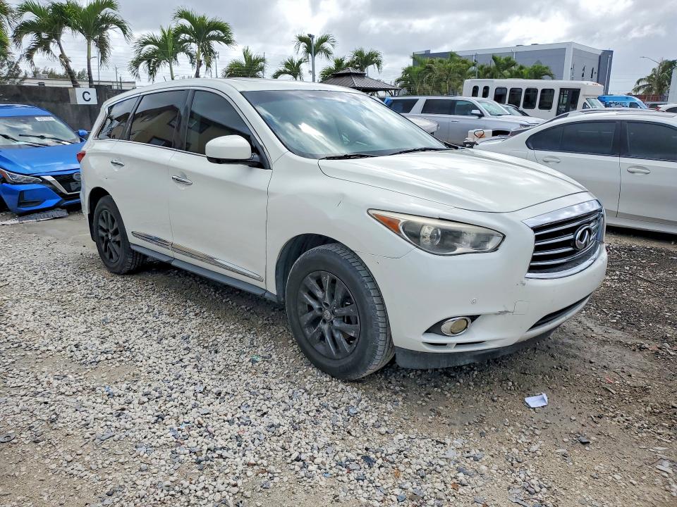 48606506 :رقم المزاد ، 5N1AL0MM1DC304060 vin ، 2013 Infiniti Jx35 مزاد بيع