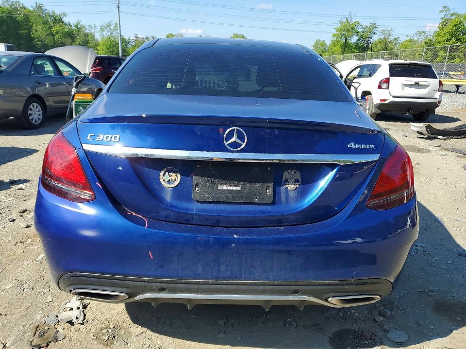 Продаж на аукціоні авто 2021 Mercedes-benz C, vin: W1KWF8EB5MR621839, номер лоту: 50971876