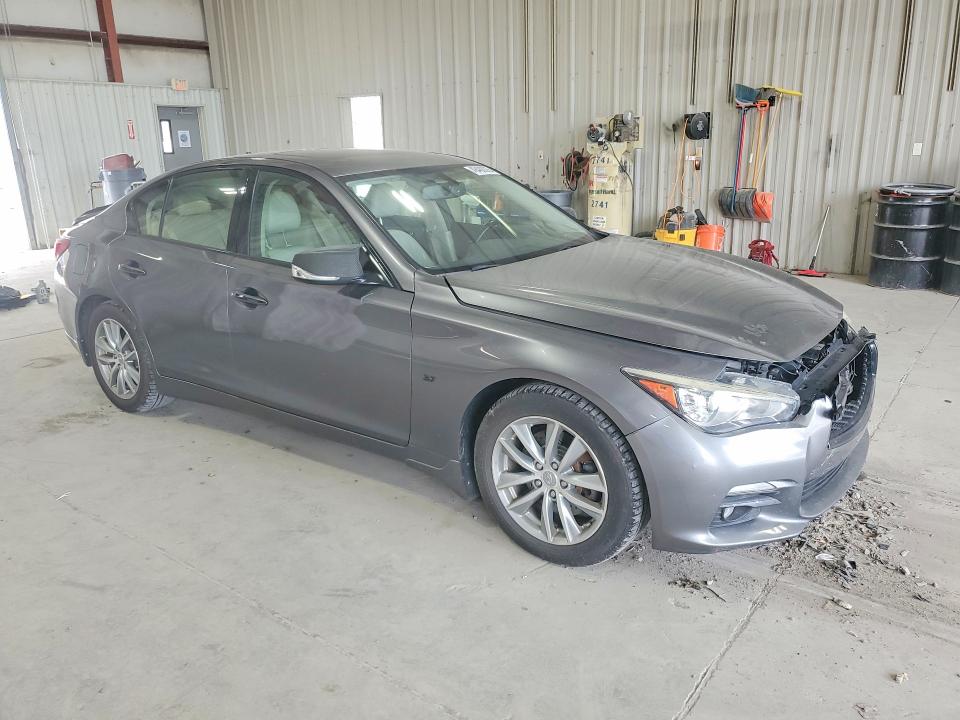 49480026 :رقم المزاد ، JN1BV7AR9FM399124 vin ، 2015 Infiniti Q50 مزاد بيع