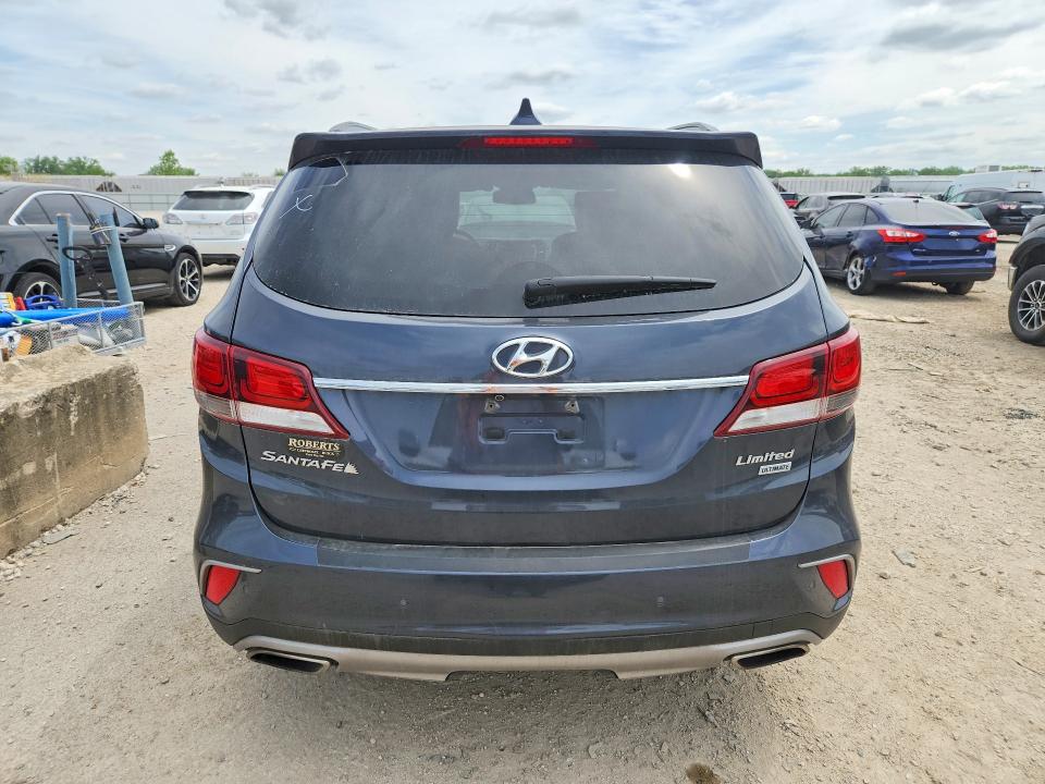 51841576 :رقم المزاد ، KM8SR4HF8HU204043 vin ، 2017 Hyundai Santa Fe مزاد بيع