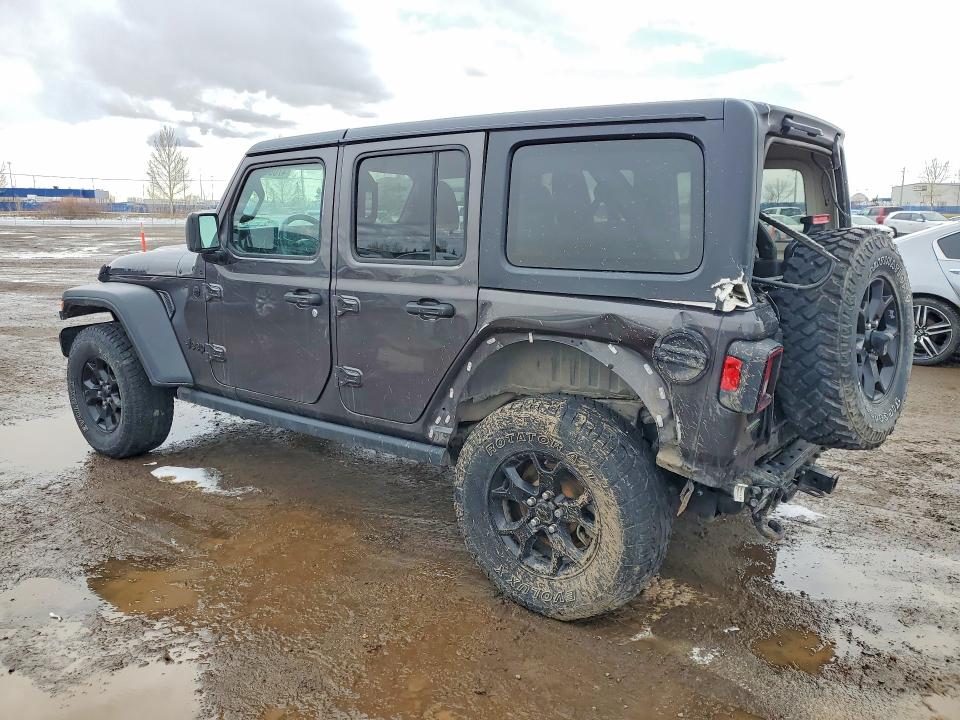 47086806 :رقم المزاد ، 1C4HJXDM7MW823680 vin ، 2021 Jeep Wrangler Unlimited مزاد بيع