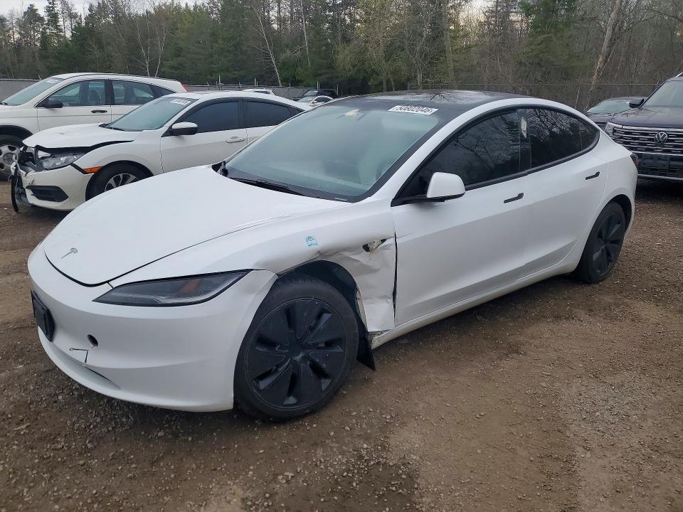 2024 Tesla Model 3 მანქანა იყიდება აუქციონზე, vin: LRW3E7FA0RC201445, აუქციონის ნომერი: 50802046
