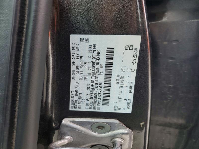 Продажа на аукционе авто 2016 Ford Escape, vin: 1FMCU9GX8GUC29081, номер лота: 51026736