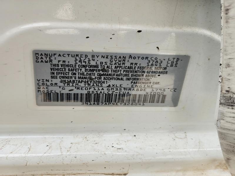 Продаж на аукціоні авто 2014 Nissan Sentra, vin: 3N1AB7AP4EY328041, номер лоту: 52025636