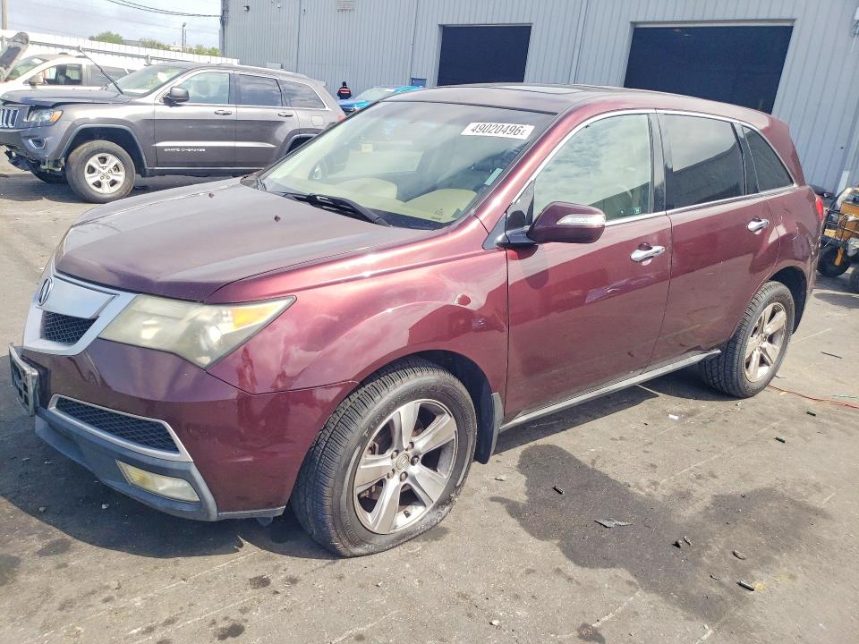 Auction sale of the 2010 Acura Mdx, vin: 2HNYD2H46AH532113, lot number: 49020496