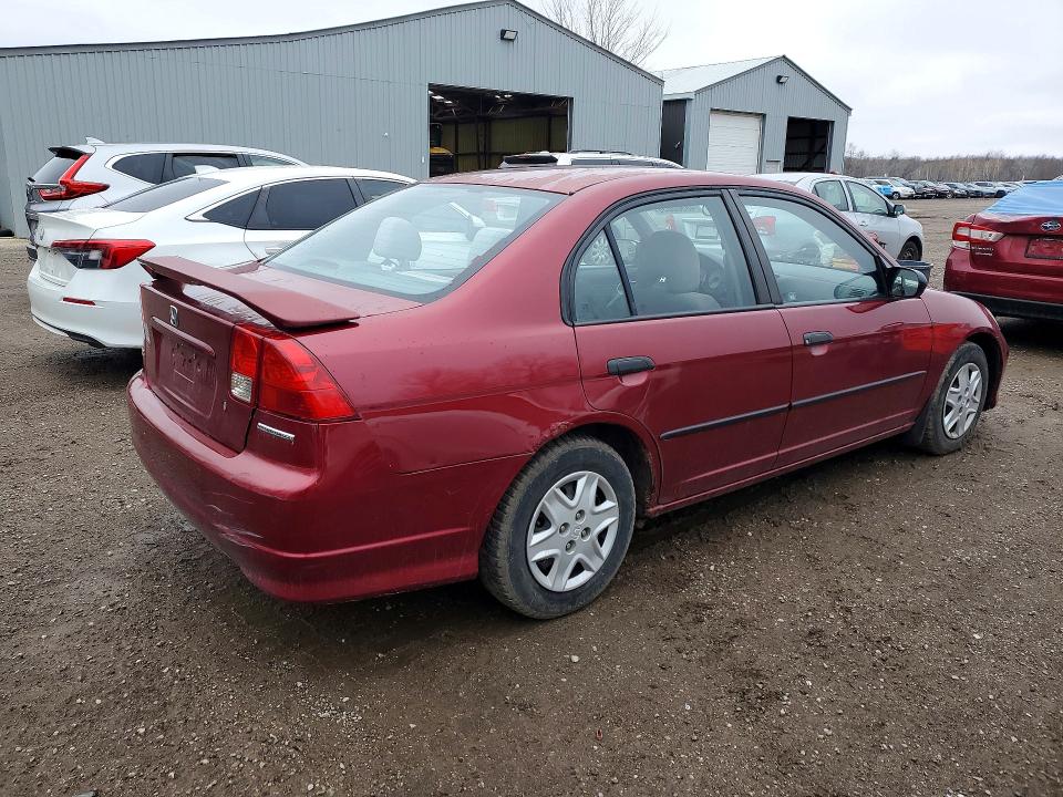 Продажа на аукционе авто 2005 Honda Civic, vin: 2HGES16365H033421, номер лота: 46500636