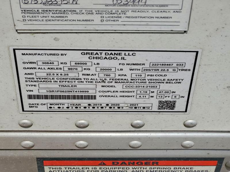 Продажа на аукционе авто 2022 Gdan Van, vin: 1GR1P0625NT419899, номер лота: 49141366