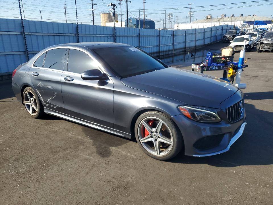 49162126 :رقم المزاد ، 55SWF4JB9FU088880 vin ، 2015 Mercedes-benz C مزاد بيع