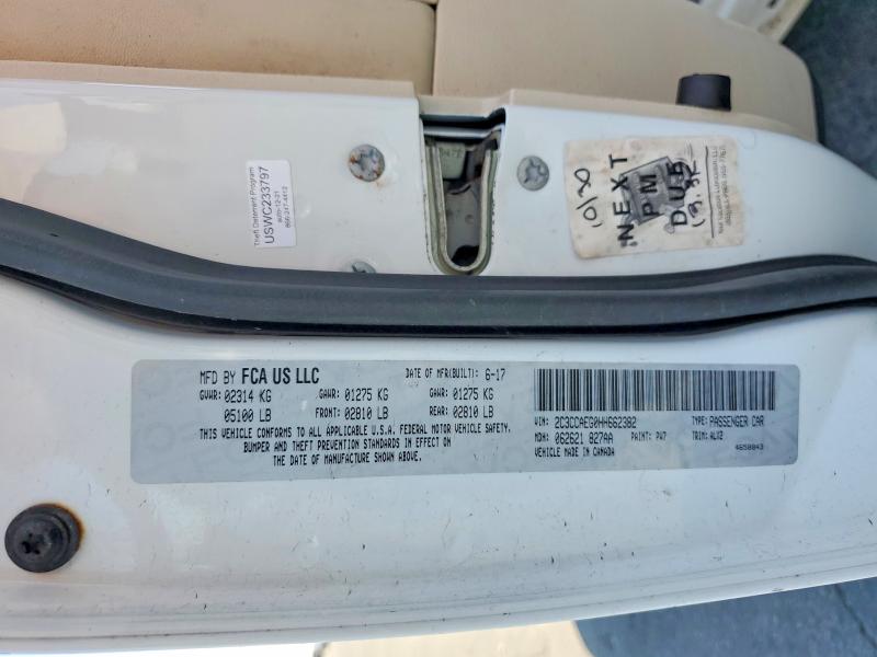 50860976 :رقم المزاد ، 2C3CCAEG0HH662382 vin ، 2017 Chrysler 300c مزاد بيع