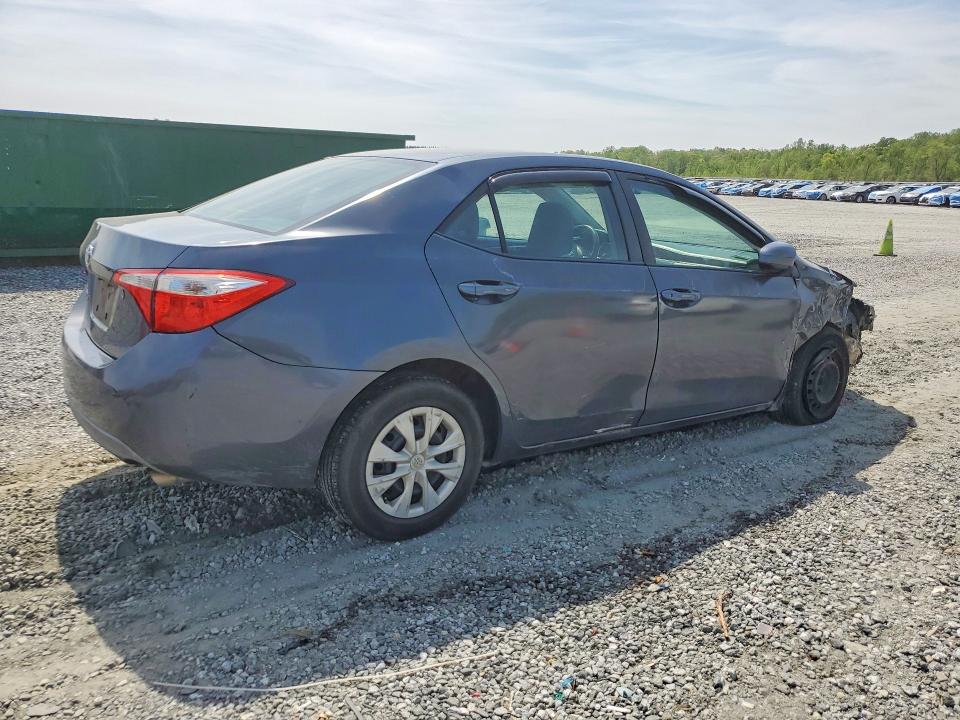 49129016 :رقم المزاد ، 2T1BURHEXFC286911 vin ، 2015 Toyota Corolla مزاد بيع