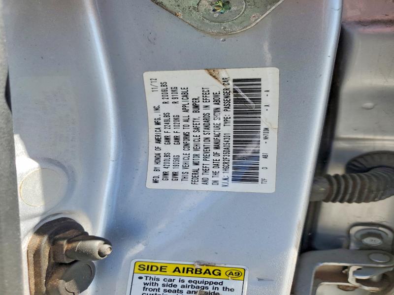 49886106 :رقم المزاد ، 1HGCR2F35DA054301 vin ، 2013 Honda Accord مزاد بيع