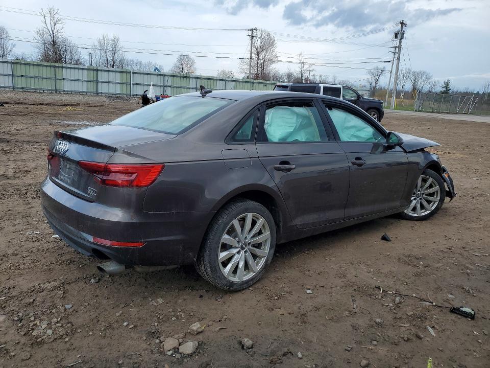 2017 Audi A4 მანქანა იყიდება აუქციონზე, vin: WAUANAF40HN047160, აუქციონის ნომერი: 49650496