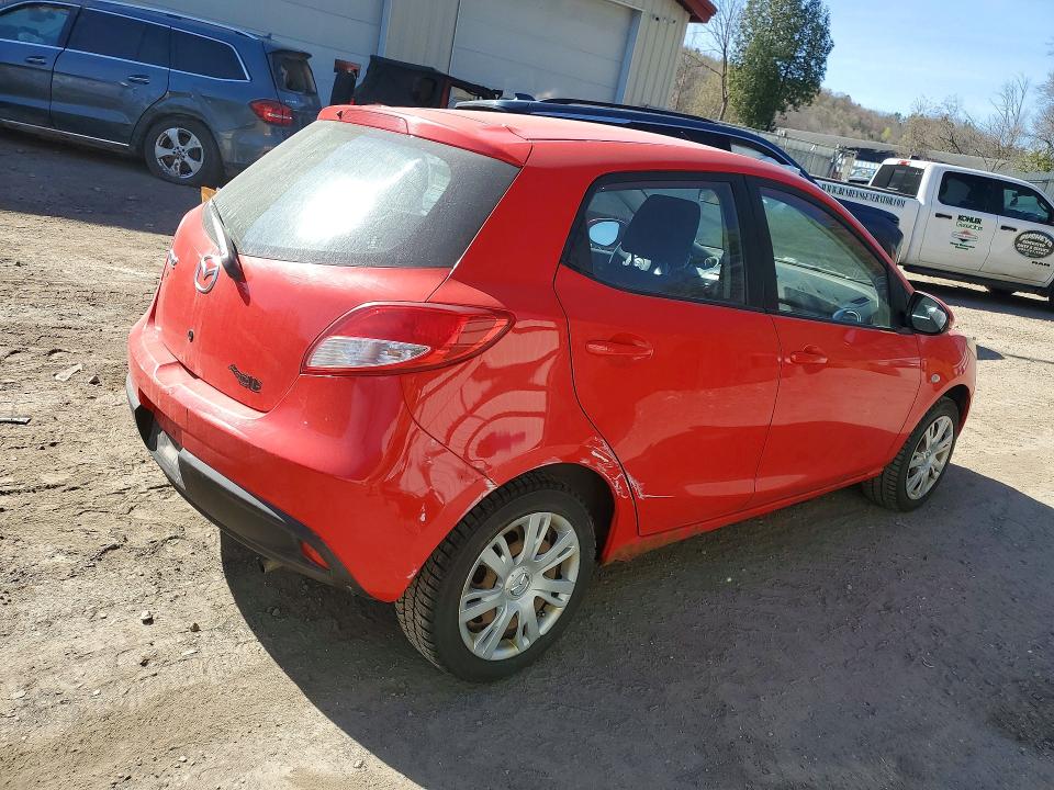 2012 Mazda Mazda2 მანქანა იყიდება აუქციონზე, vin: JM1DE1KZ1C0132869, აუქციონის ნომერი: 51179136