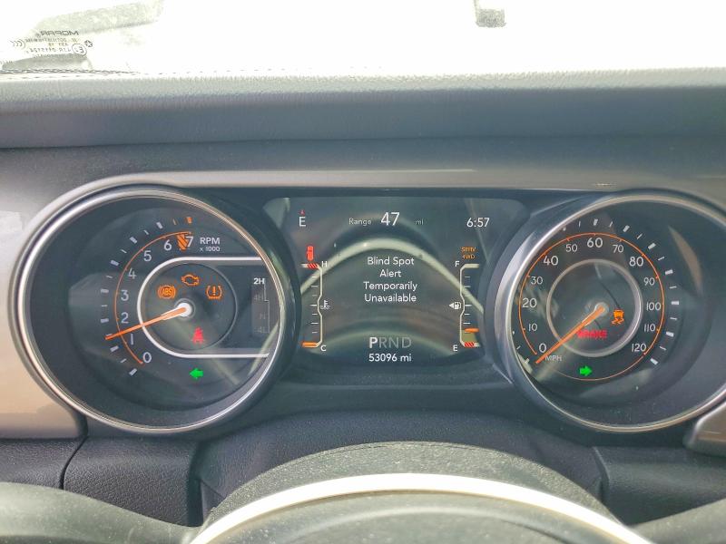 50971156 :رقم المزاد ، 1C4HJXEG0LW211151 vin ، 2020 Jeep Wrangler Unlimited مزاد بيع