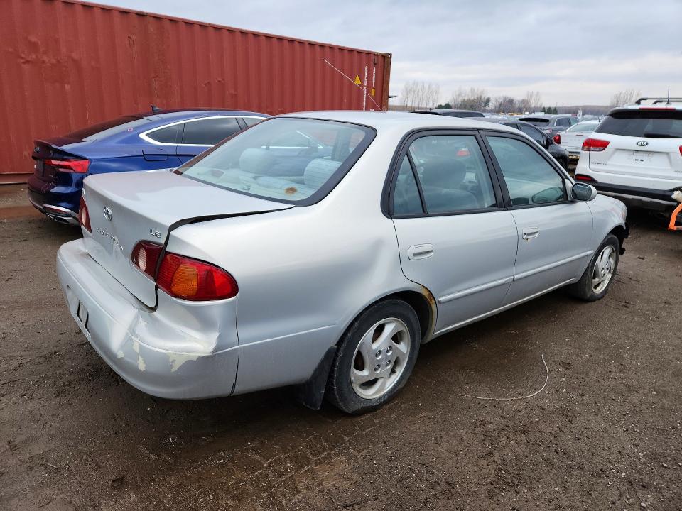49548236 :رقم المزاد ، 2T1BR12EX1C833843 vin ، 2001 Toyota Corolla مزاد بيع