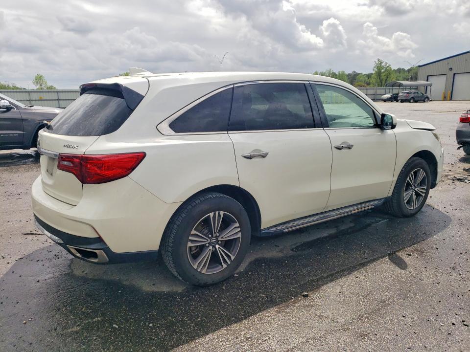 48567486 :رقم المزاد ، 5J8YD3H37HL001861 vin ، 2017 Acura Mdx مزاد بيع