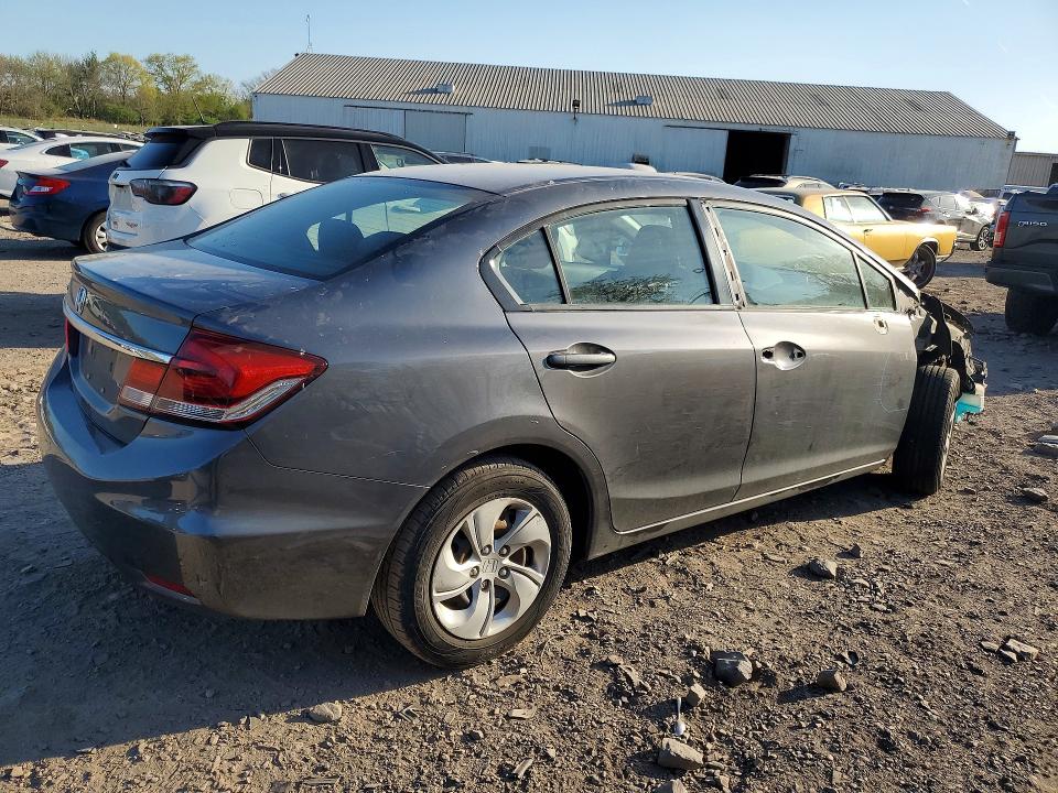 2013 Honda Civic მანქანა იყიდება აუქციონზე, vin: 19XFB2F52DE227481, აუქციონის ნომერი: 50297246