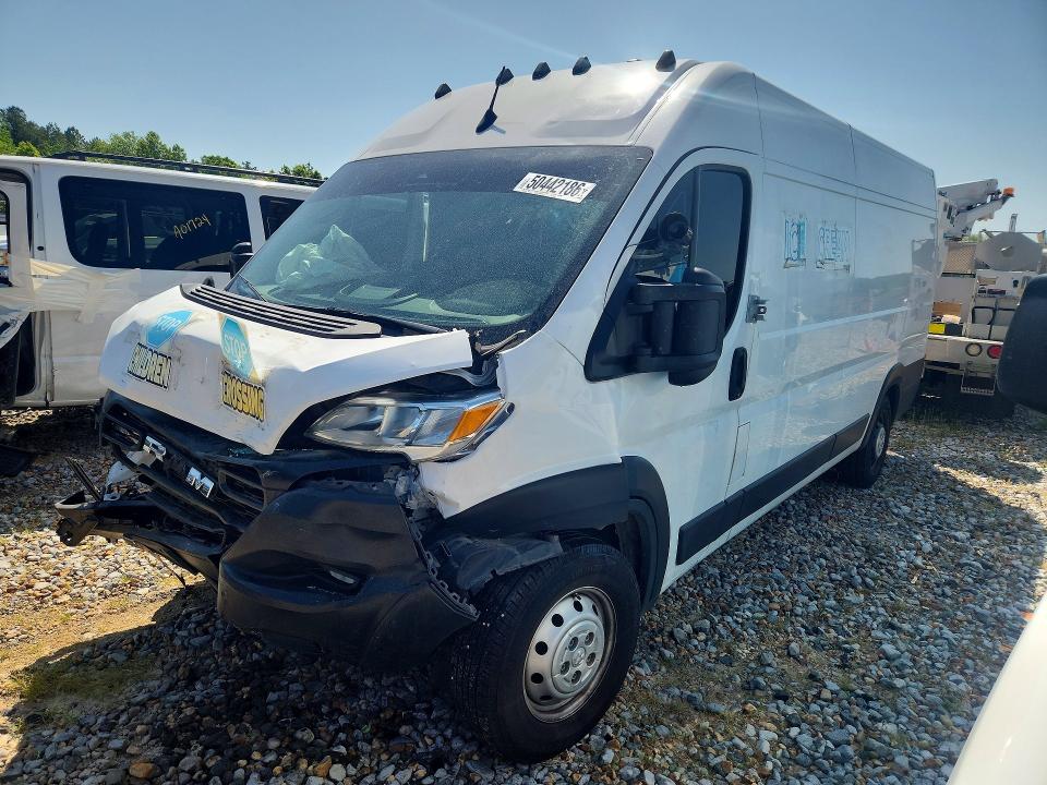 50442186 :رقم المزاد ، 3C6MRVJG9PE526815 vin ، 2023 Ram Promaster 3500 مزاد بيع