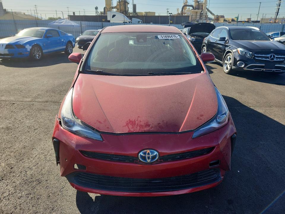 51896416 :رقم المزاد ، JTDKAMFU2M3148971 vin ، 2021 Toyota Prius مزاد بيع