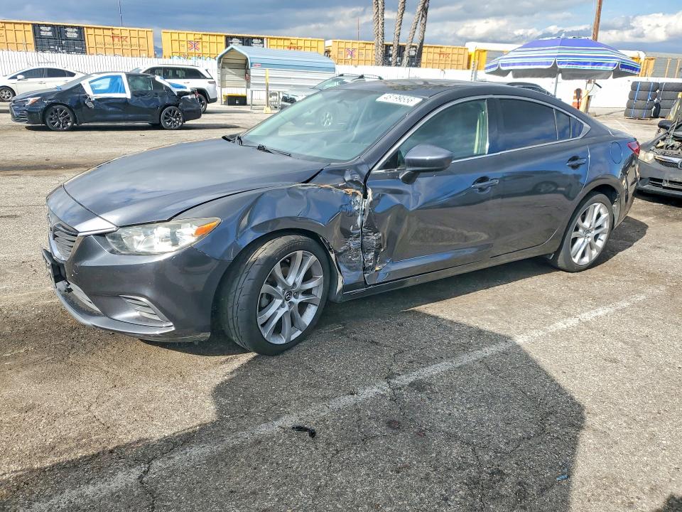 2016 Mazda 6 მანქანა იყიდება აუქციონზე, vin: JM1GJ1V54G1435517, აუქციონის ნომერი: 48199556