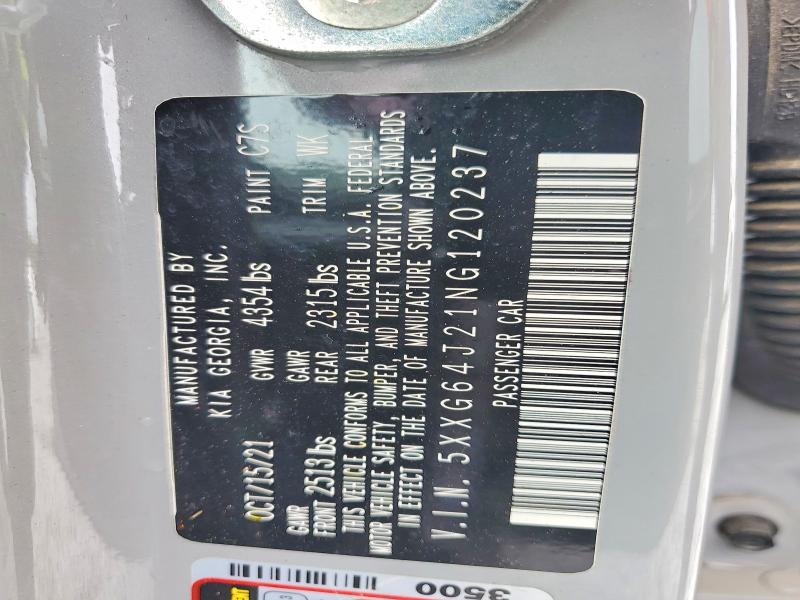 Aukcja sprzedaży 2022 Kia K5, vin: 5XXG64J21NG120237, numer aukcji: 51619336