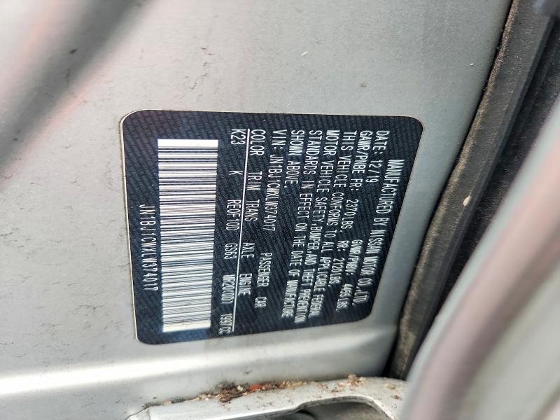 Продажа на аукционе авто 2020 Nissan Rogue Sport, vin: JN1BJ1CWXLW374017, номер лота: 48354756