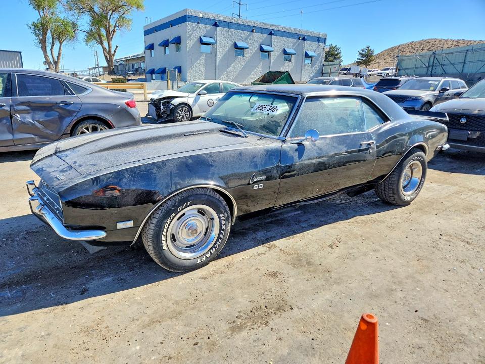 Auction sale of the 1968 Chevrolet Camaro, vin: 124378N340984, lot number: 50657346