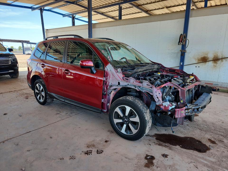 2018 Subaru Forester მანქანა იყიდება აუქციონზე, vin: JF2SJAGC7JH608484, აუქციონის ნომერი: 51672096