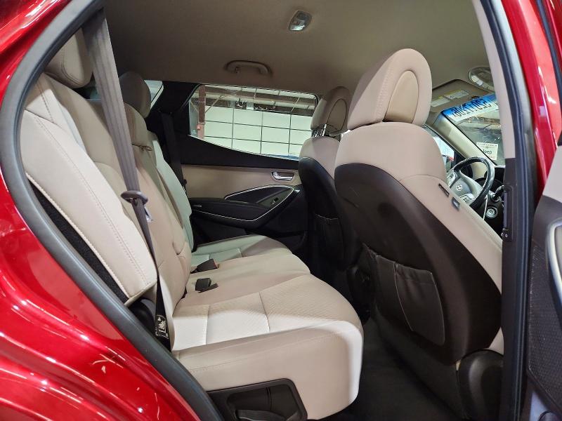 52017206 :رقم المزاد ، 5XYZUDLB9HG491707 vin ، 2017 Hyundai Santa Fe Sport مزاد بيع