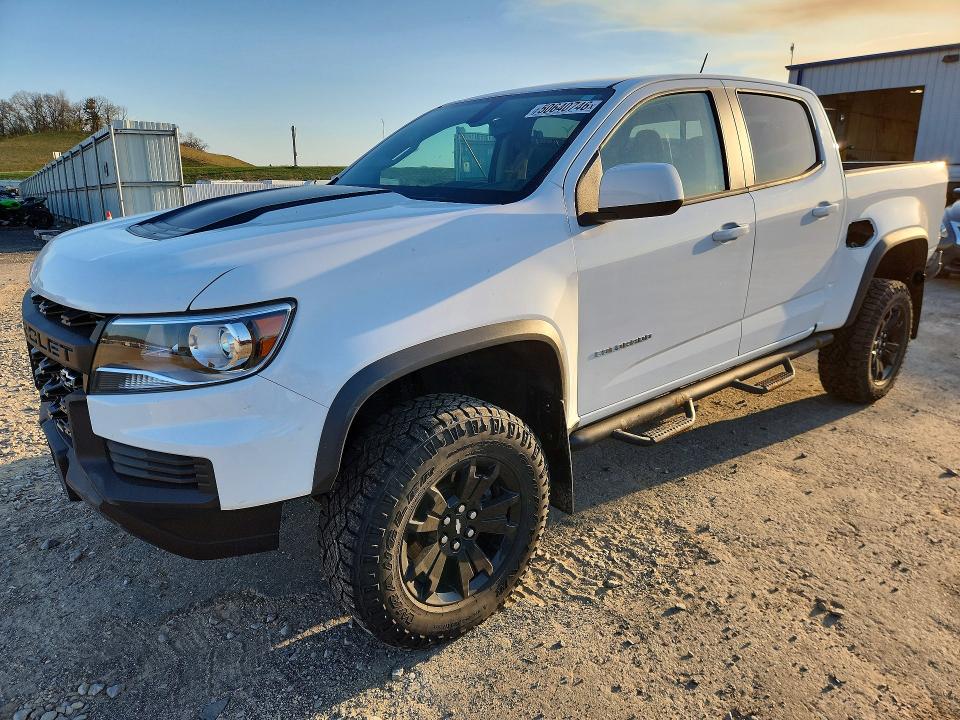 50640746 :رقم المزاد ، 1GCGTEEN9M1163866 vin ، 2021 Chevrolet Colorado مزاد بيع