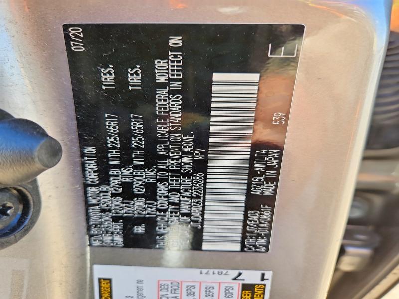 Aukcja sprzedaży 2020 Lexus Nx, vin: JTJDARDZ3L2236286, numer aukcji: 50099666