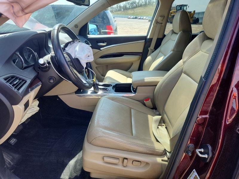 50555106 :رقم المزاد ، 5FRYD4H25FB030303 vin ، 2015 Acura Mdx مزاد بيع