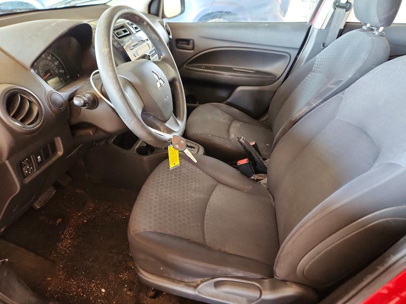 50531296 :رقم المزاد ، ML32A3HJ5FH004059 vin ، 2015 Mitsubishi Mirage مزاد بيع