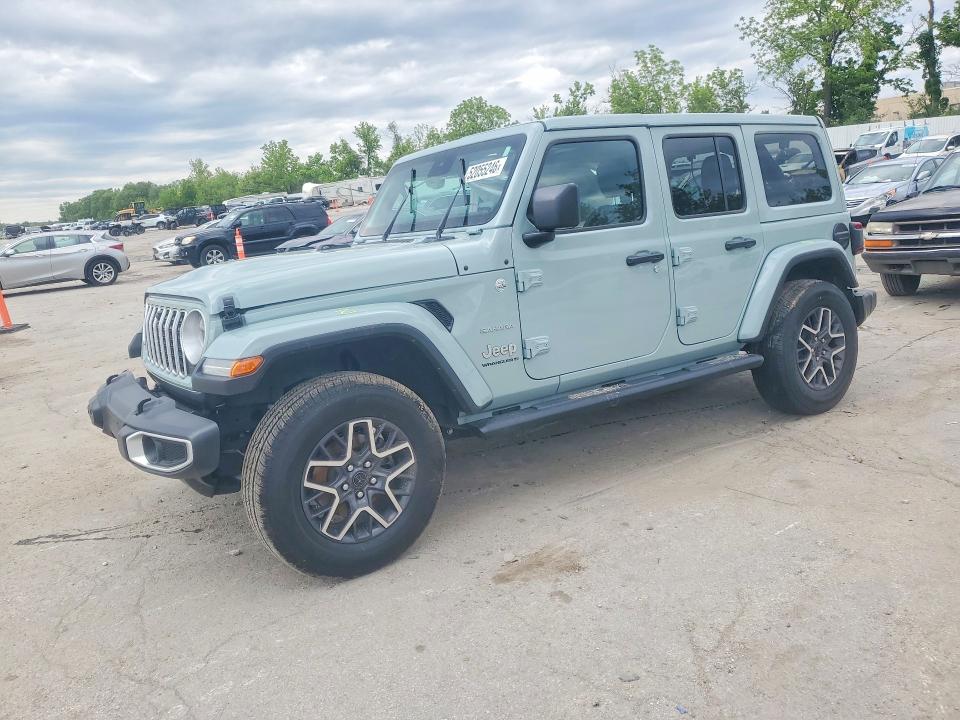 52055246 :رقم المزاد ، 1C4PJXEG7RW332232 vin ، 2024 Jeep Wrangler مزاد بيع