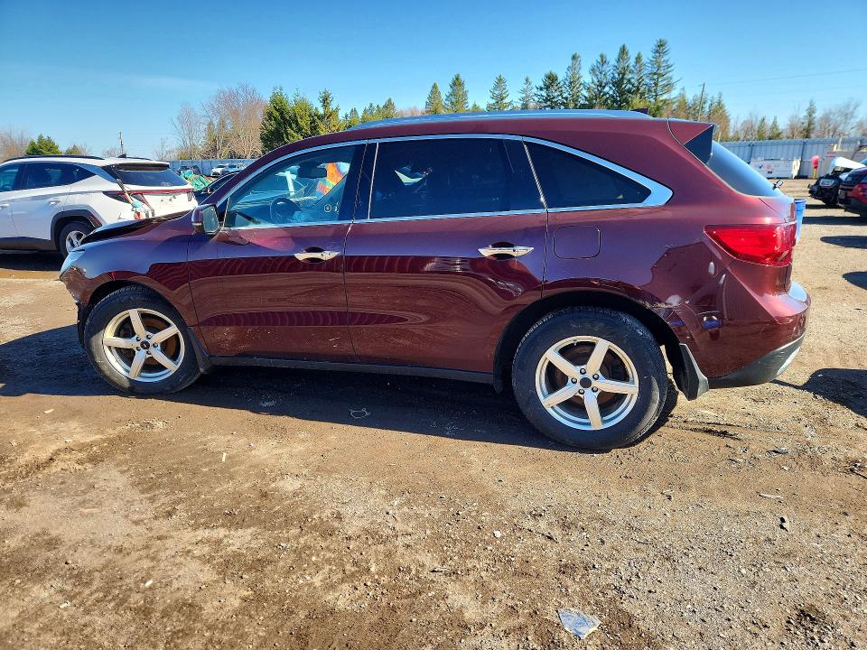 2014 Acura Mdx მანქანა იყიდება აუქციონზე, vin: 5FRYD4H84EB506012, აუქციონის ნომერი: 79821735