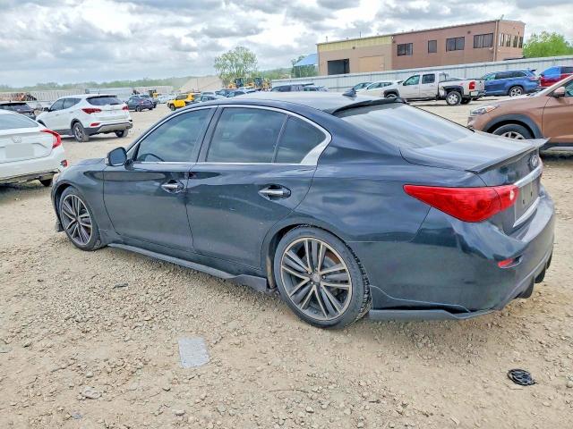 2014 Infiniti Q50 მანქანა იყიდება აუქციონზე, vin: JN1BV7AR6EM696849, აუქციონის ნომერი: 49804146