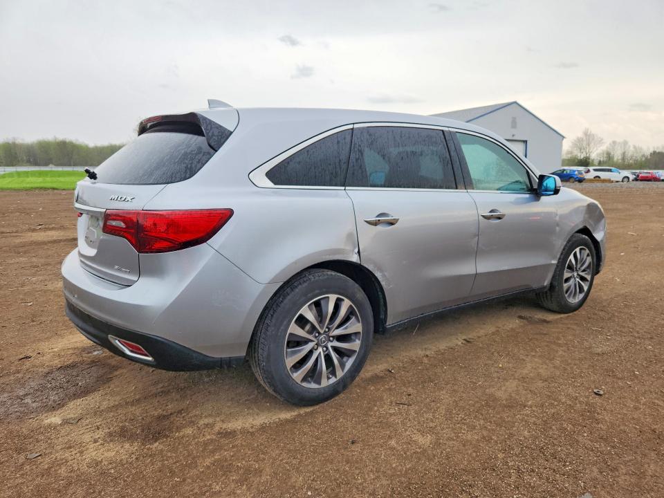 2016 Acura Mdx მანქანა იყიდება აუქციონზე, vin: 5FRYD4H43GB058409, აუქციონის ნომერი: 49817716