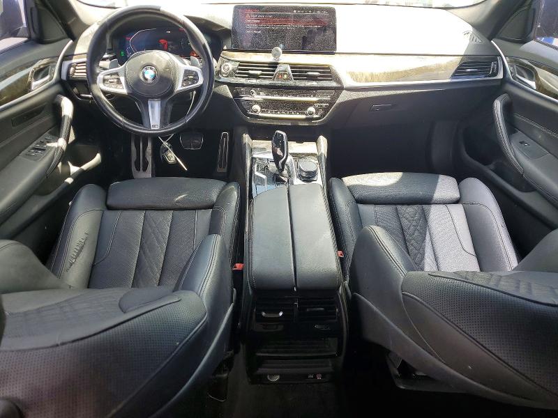 51254686 :رقم المزاد ، WBA53BH09MCF79216 vin ، 2021 Bmw 530 مزاد بيع