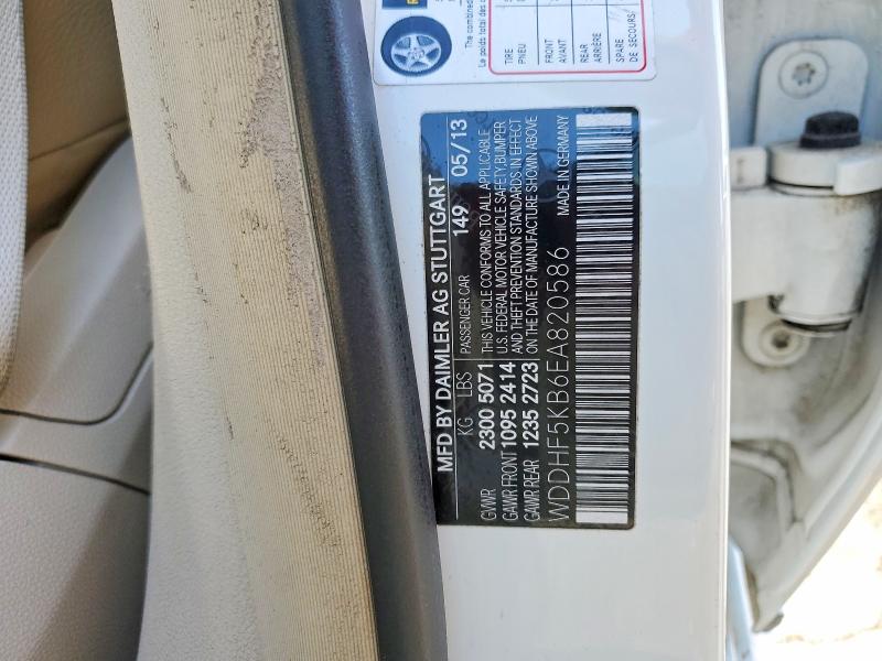 Aukcja sprzedaży 2014 Mercedes-benz E, vin: WDDHF5KB6EA820586, numer aukcji: 49124066
