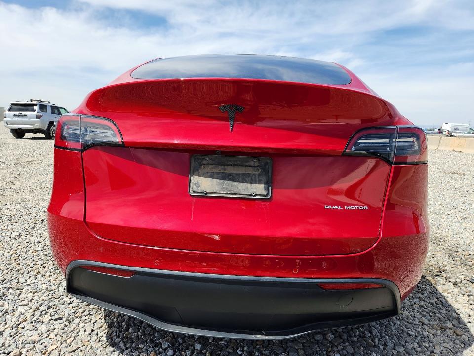 50501046 :رقم المزاد ، 7SAYGDEE4NF386380 vin ، 2022 Tesla Model Y مزاد بيع