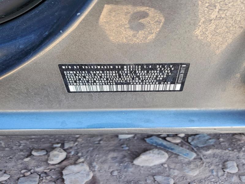 Продажа на аукционе авто 2024 Volkswagen Jetta, vin: 3VWBM7BU2RM051948, номер лота: 48786066