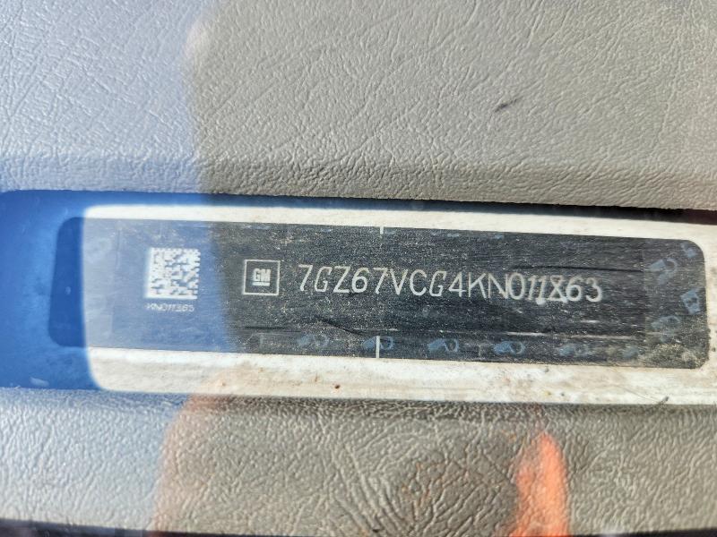 Aukcja sprzedaży 2019 Gmc Savana, vin: 7GZ67VCG4KN011863, numer aukcji: 48596696