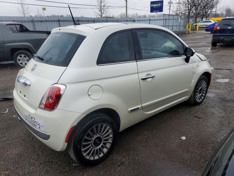 48360846 :رقم المزاد ، 3C3CFFCR8CT277712 vin ، 2012 Fiat 500 مزاد بيع