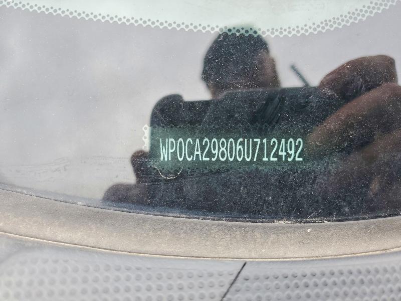 51437246 :رقم المزاد ، WP0CA29806U712492 vin ، 2006 Porsche Boxster مزاد بيع